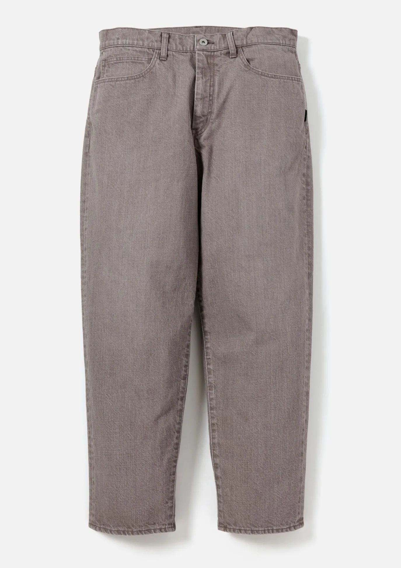 Baggysilhouette Denim Pants