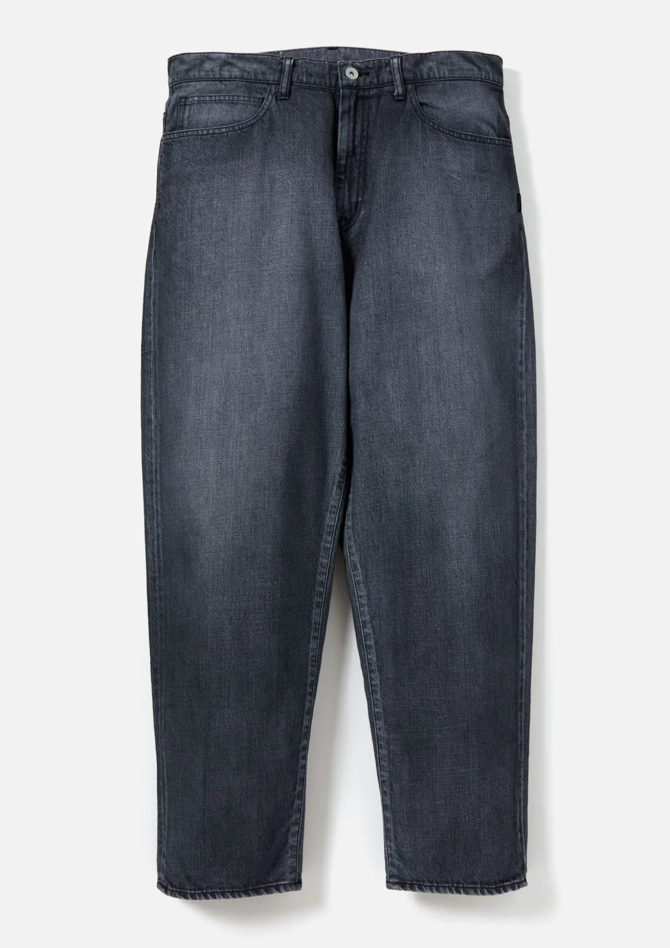 Baggysilhouette Denim Pants