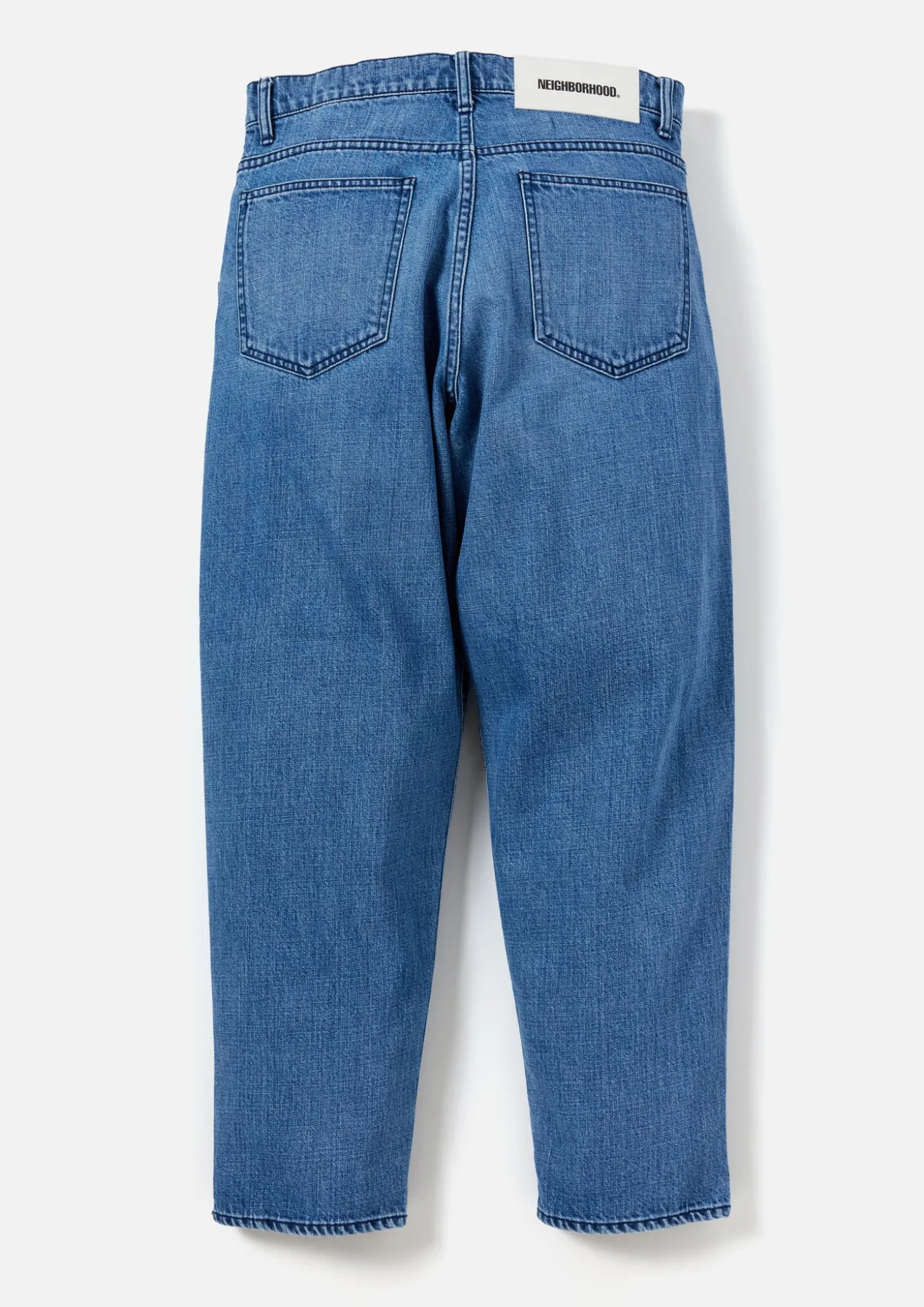 Baggysilhouette Denim Pants
