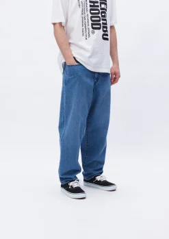 Baggysilhouette Denim Pants