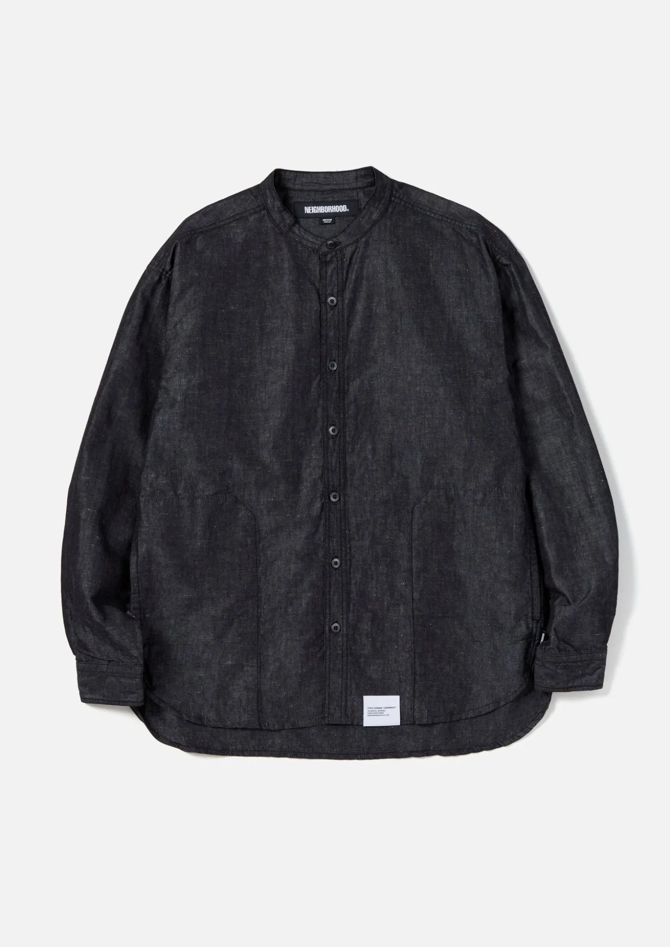 Bandcollar Shirt Ls