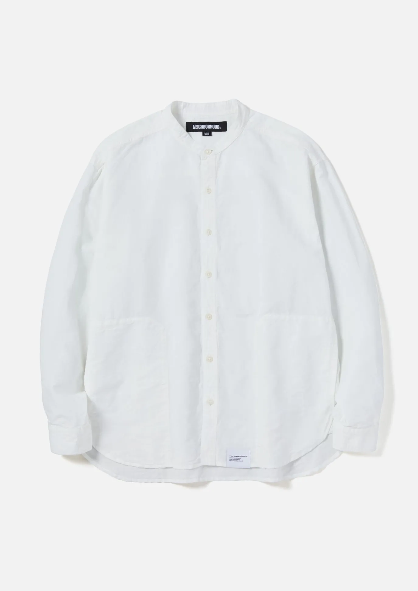 Bandcollar Shirt Ls