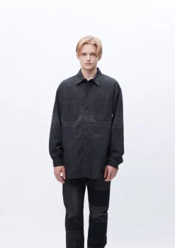 Bi Chambray Shirt Ls