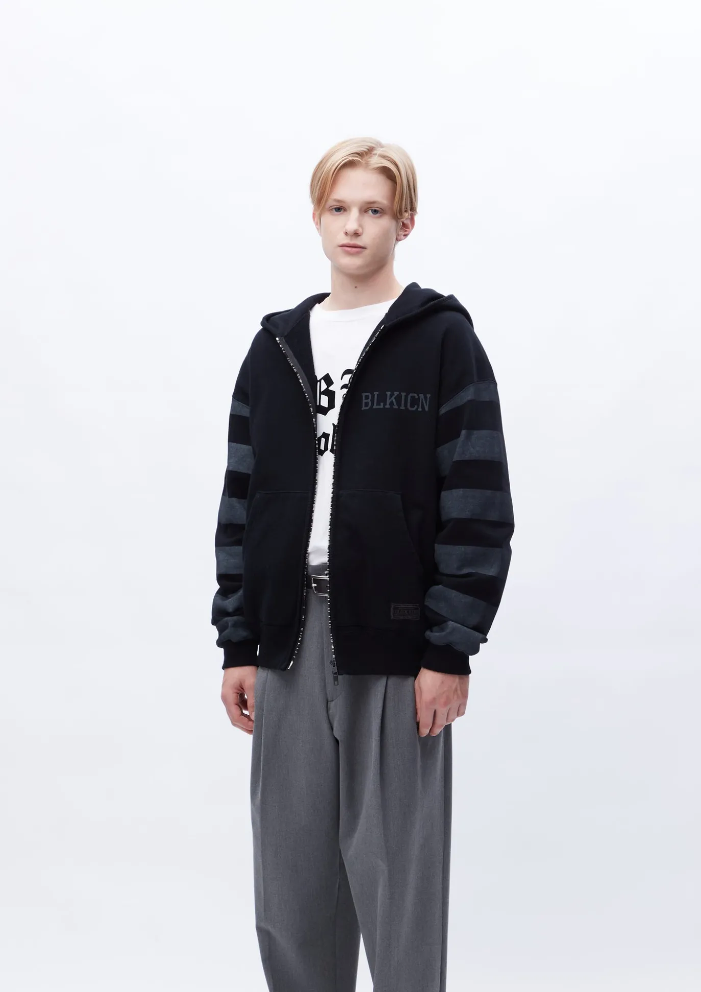 Bi Zip Up Sweatparka Ls