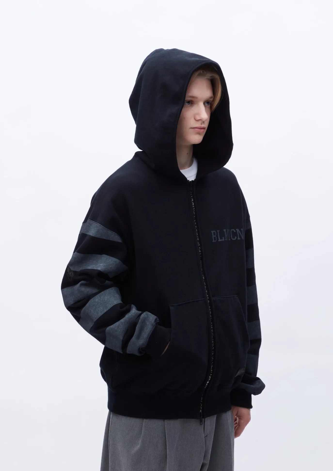 Bi Zip Up Sweatparka Ls
