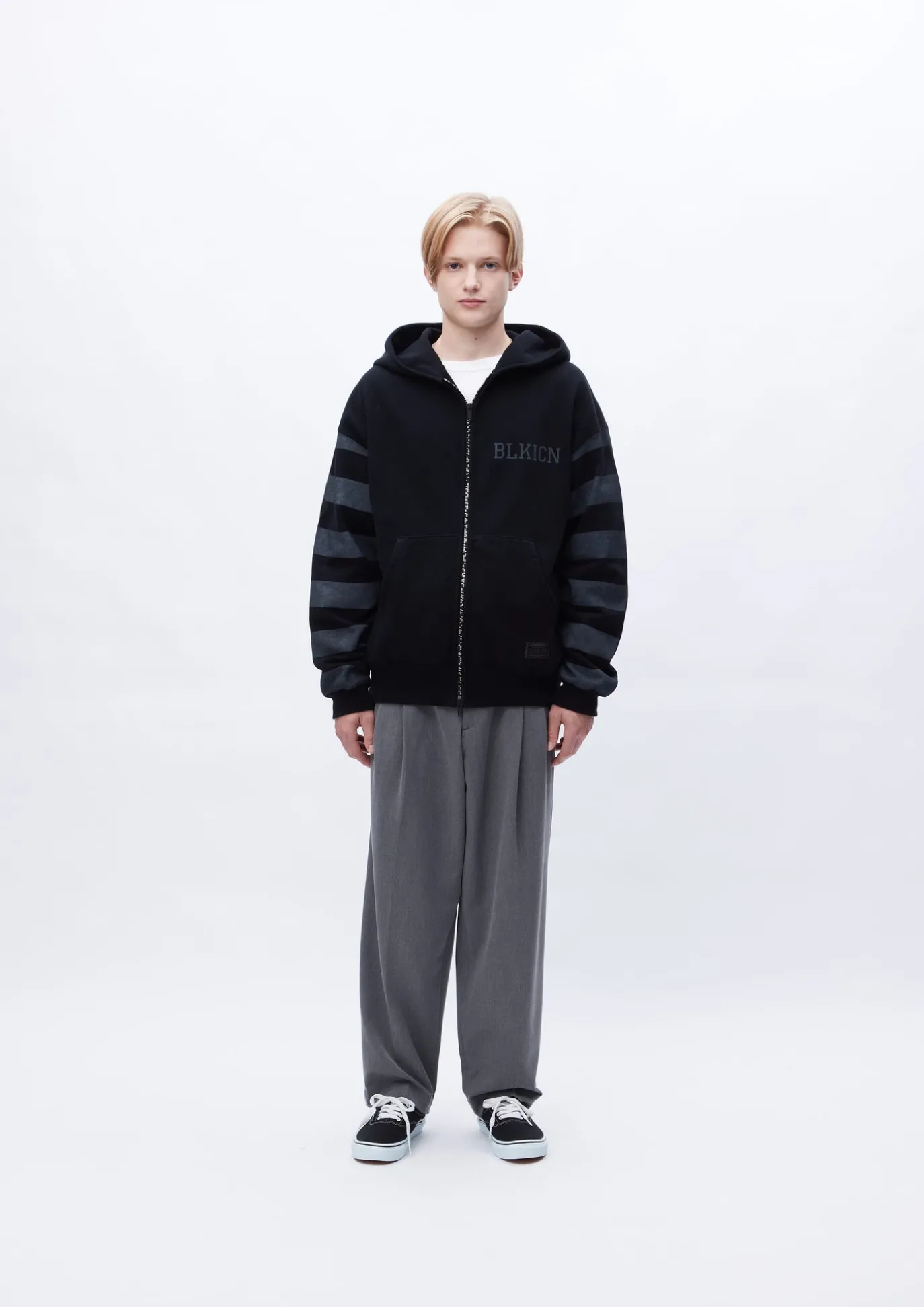 Bi Zip Up Sweatparka Ls