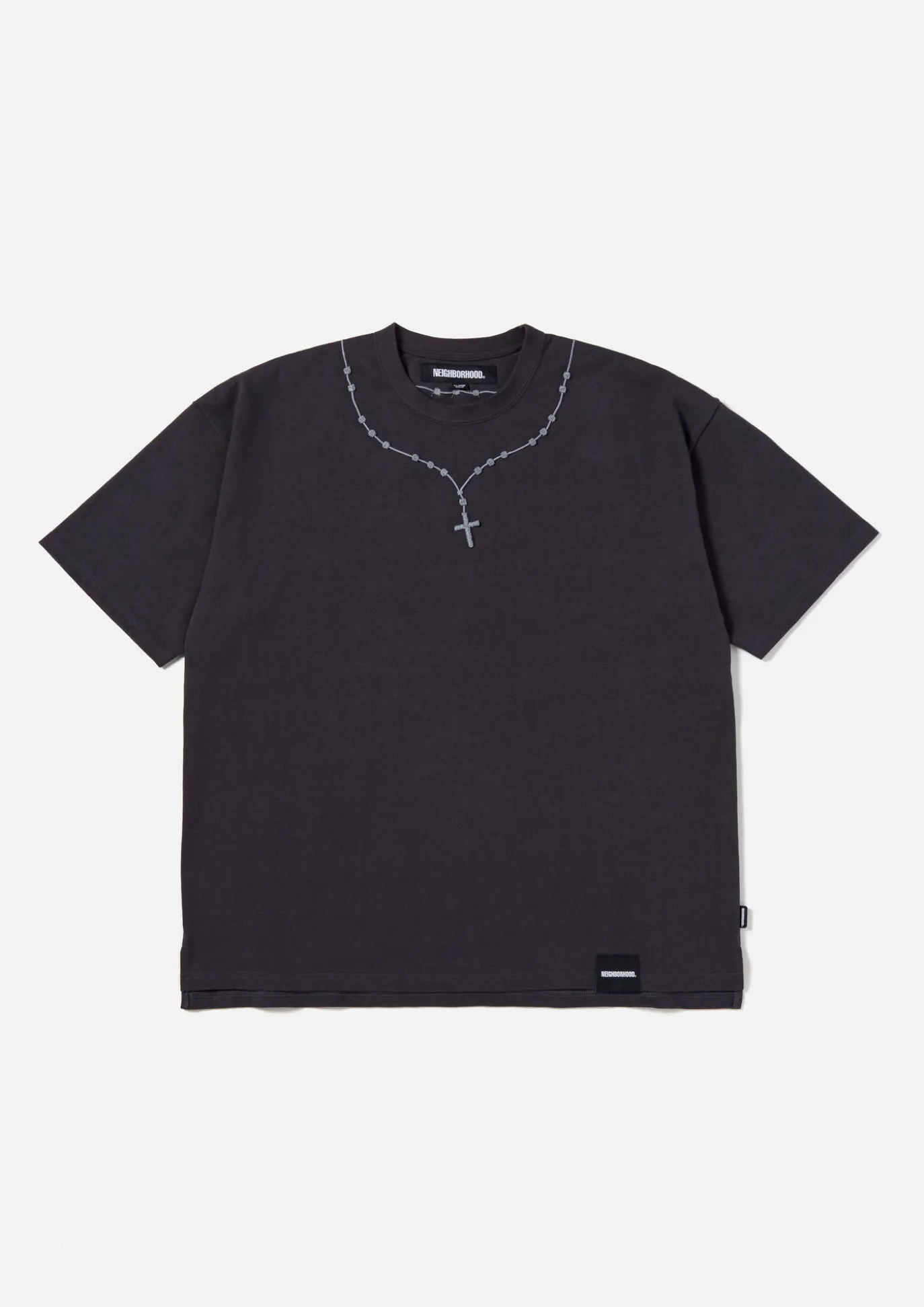 Cross Embroidery Crewneck Ss