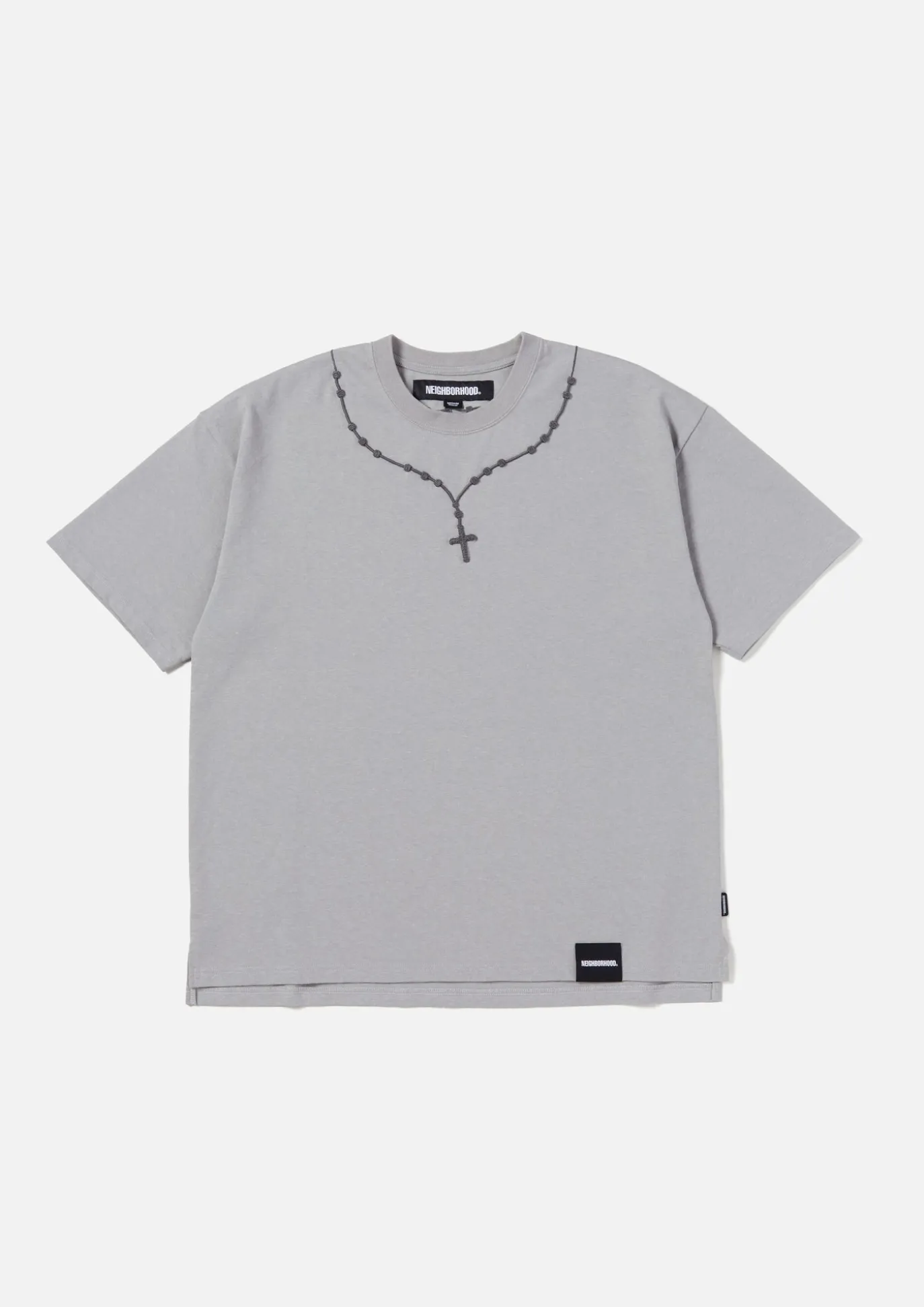 Cross Embroidery Crewneck Ss