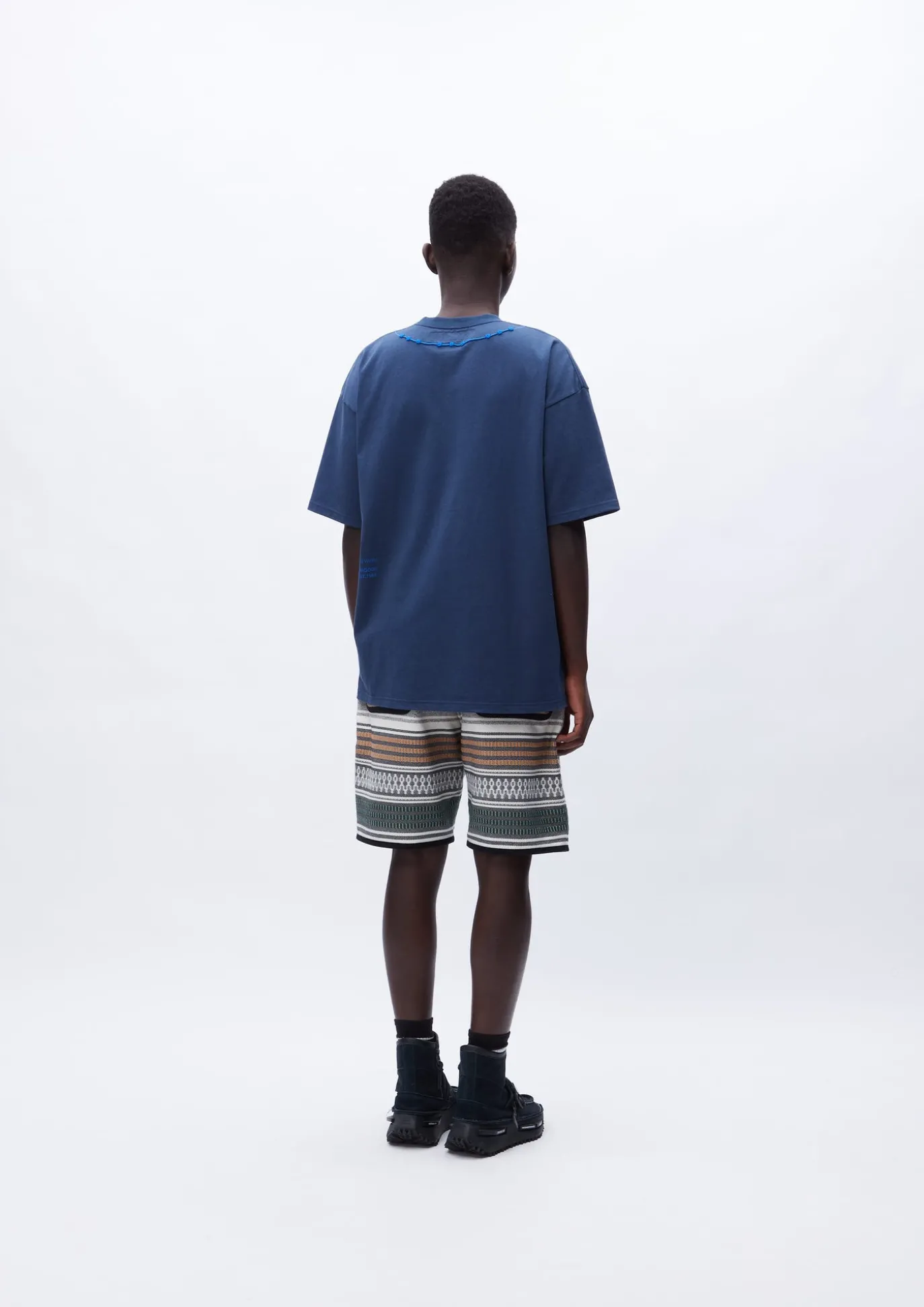 Cross Embroidery Crewneck Ss