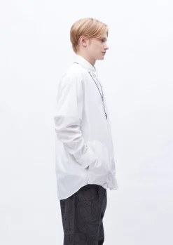 Cross Embroidery Shirt Ls