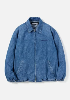 Denim Zip Work Jacket