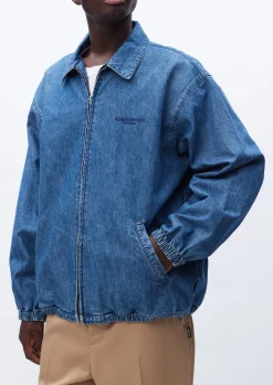 Denim Zip Work Jacket