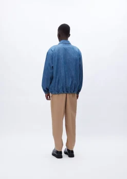 Denim Zip Work Jacket