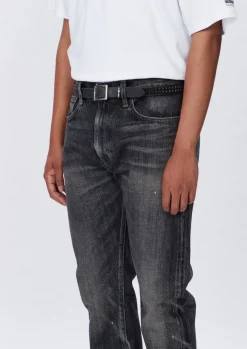 Double Studs Belt . Cl