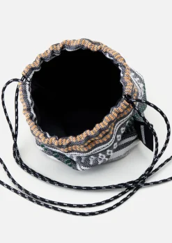 Mexican Blanket Drawstring Bag