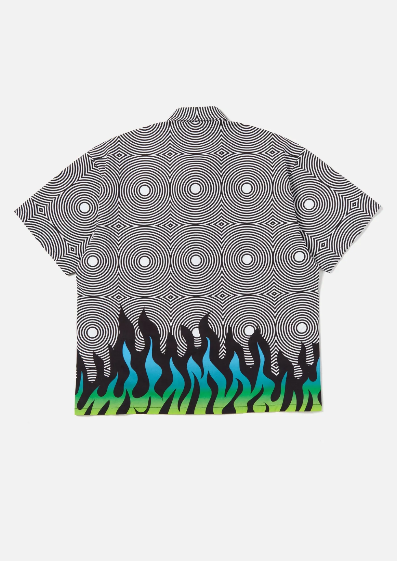 Nh X Dsc . Flamepattern Shirt Ss