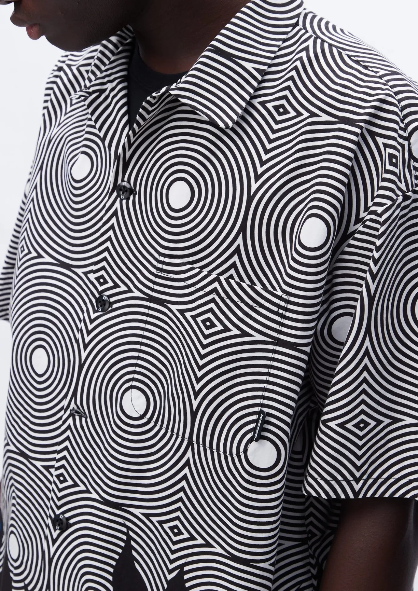 Nh X Dsc . Flamepattern Shirt Ss