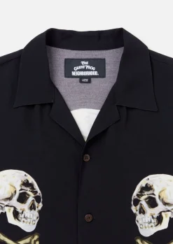 Nh X Great Frog Skull Hawaiian Shirt Ss