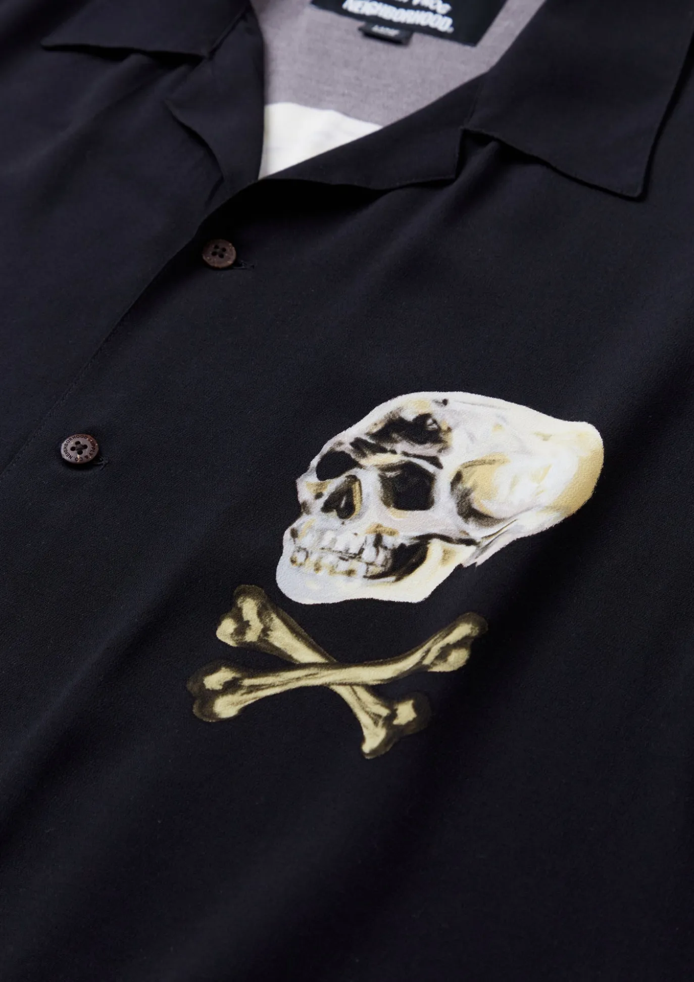 Nh X Great Frog Skull Hawaiian Shirt Ss