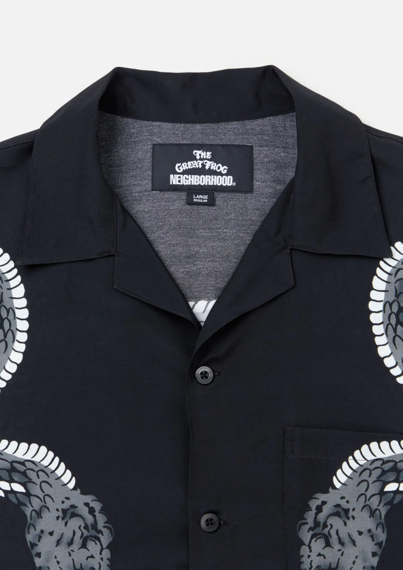 Nh X Great Frog Snake Hawaiian Shirt Ss