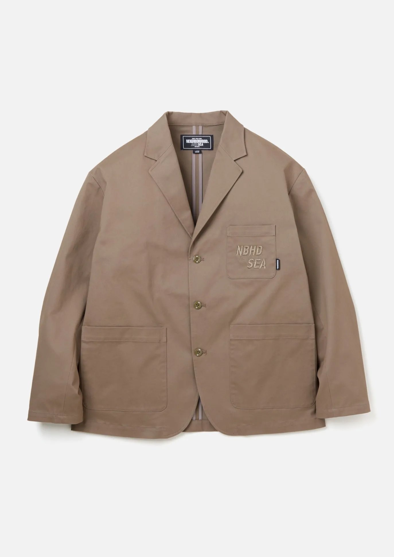Nh X Wind And Sea . 3Button Jacket