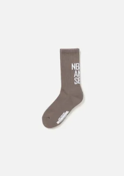 Nh X Wind And Sea . Logo Socks