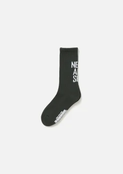 Nh X Wind And Sea . Logo Socks
