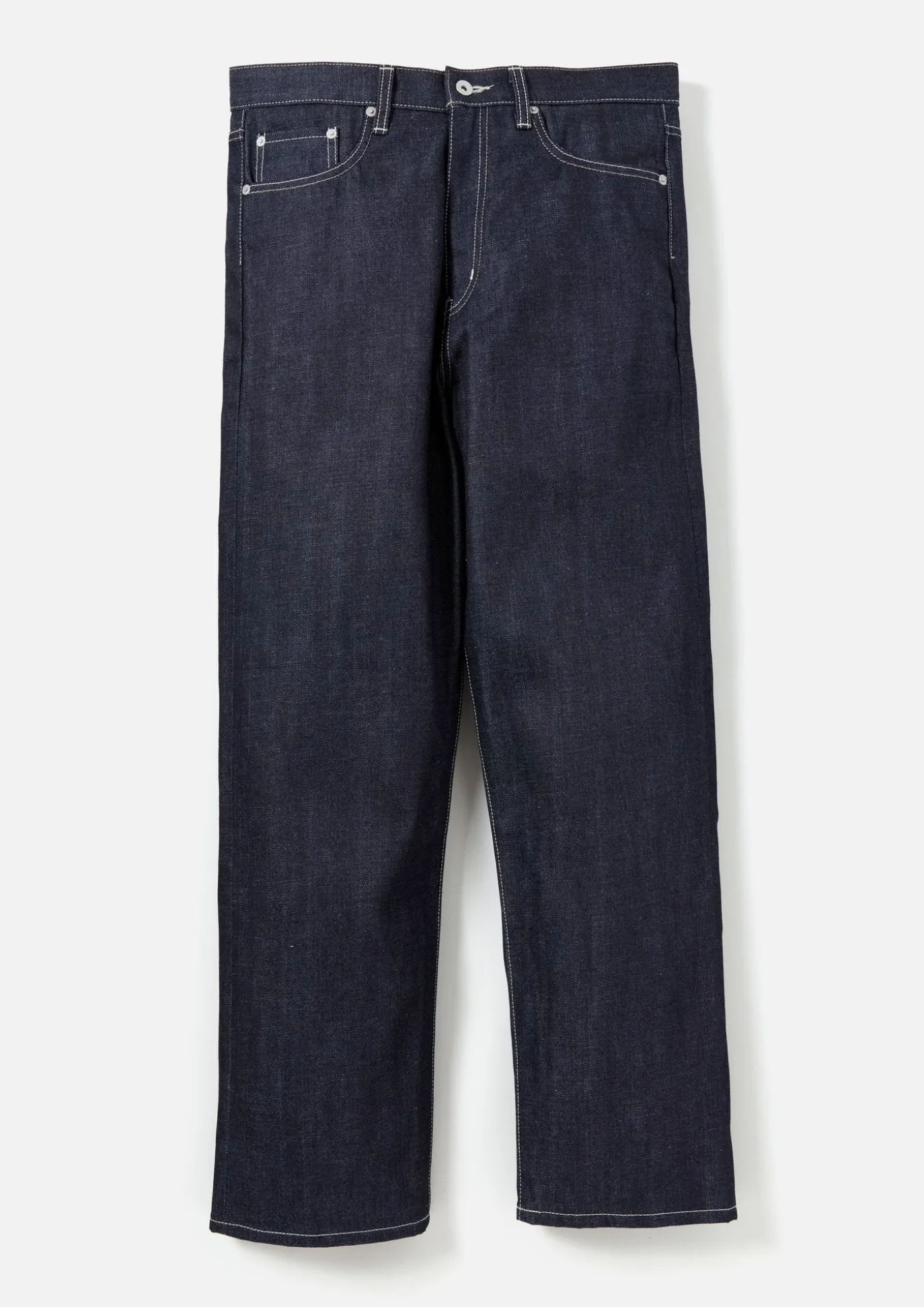 Rigid Denim Dp Basic Pants
