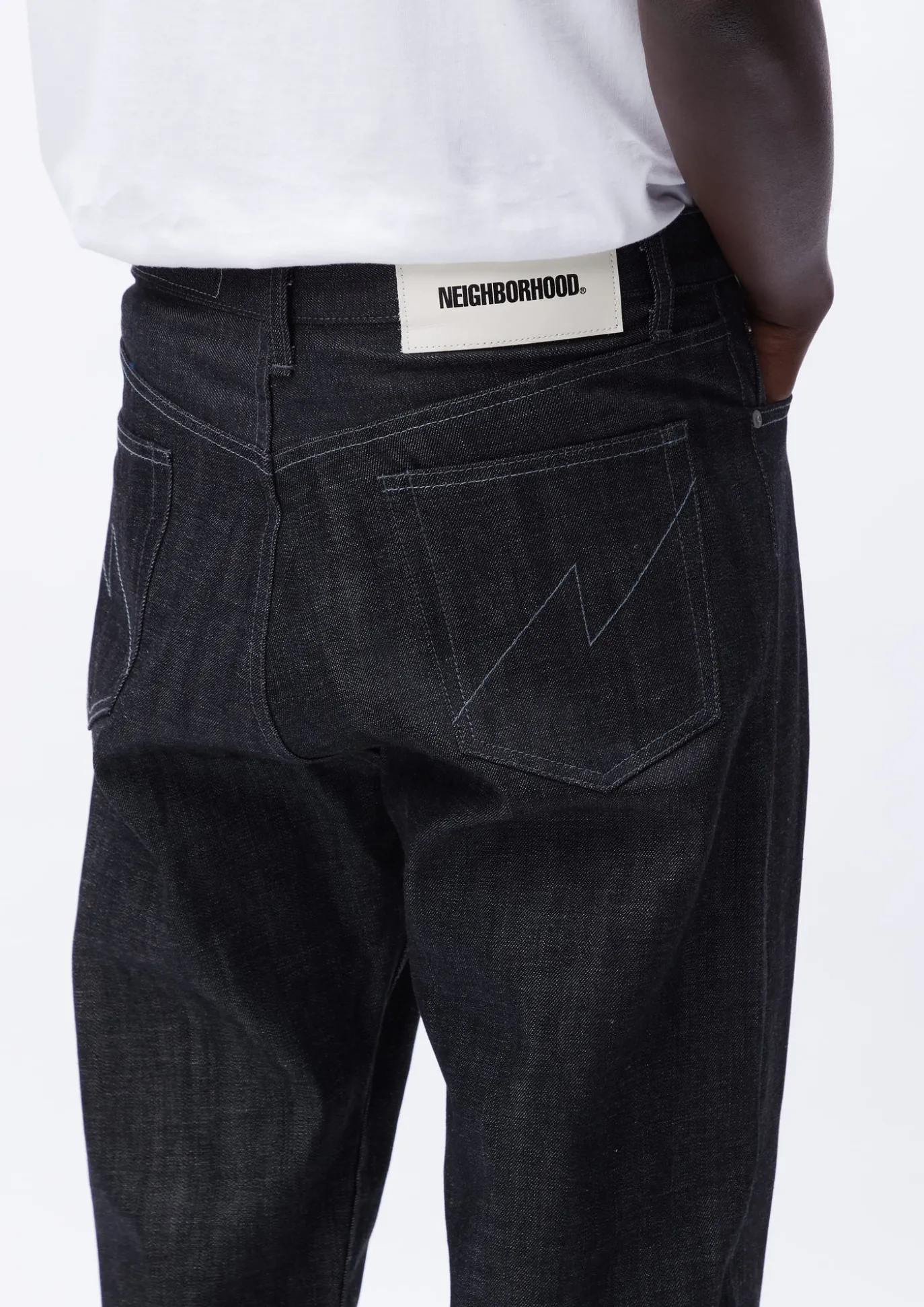 Rigid Denim Dp Basic Pants