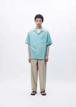 Solid-Color Hawaiian Shirt Ss