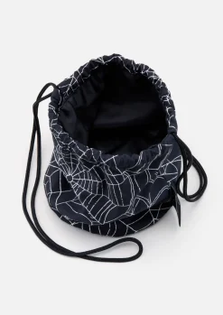 Spiderweb Drawstring Bag
