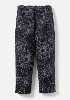 Spiderweb Tuck Pants
