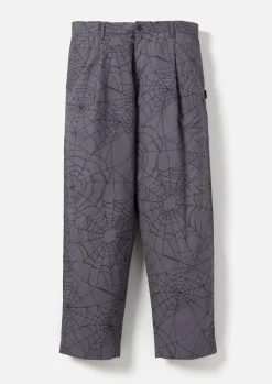Spiderweb Tuck Pants