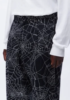 Spiderweb Tuck Pants