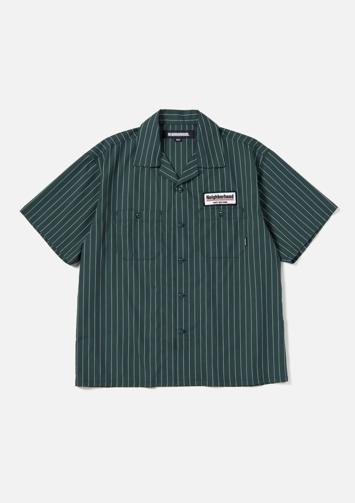 Stripe Work Shirt Ss