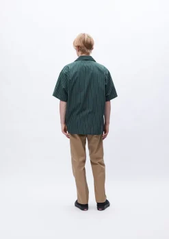 Stripe Work Shirt Ss