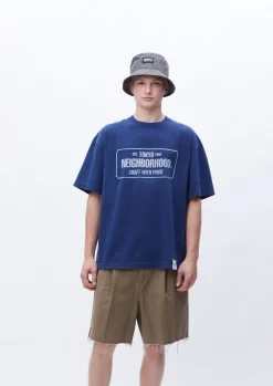 Sulfur Dye Crewneck Ss