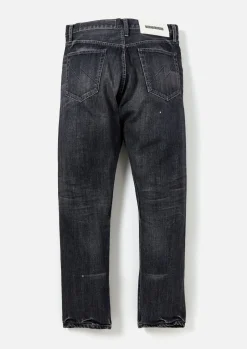 Washed Denim Dp Mid Pants