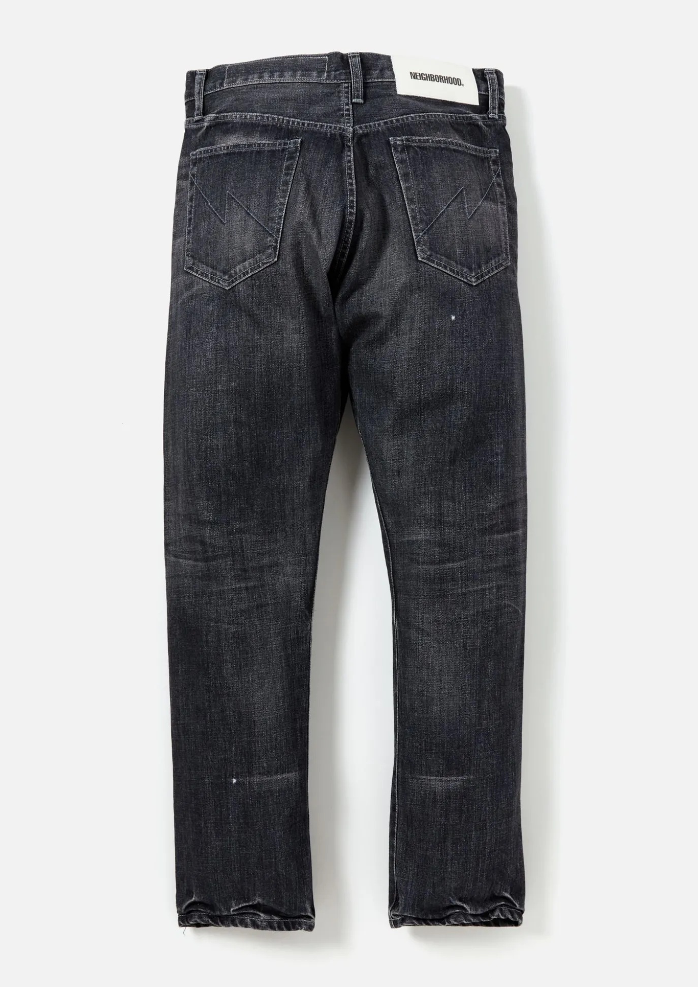 Washed Denim Dp Mid Pants