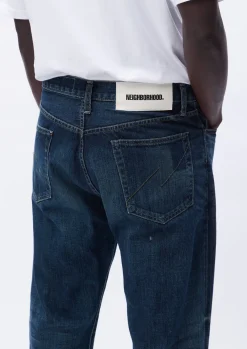 Washed Denim Dp Mid Pants