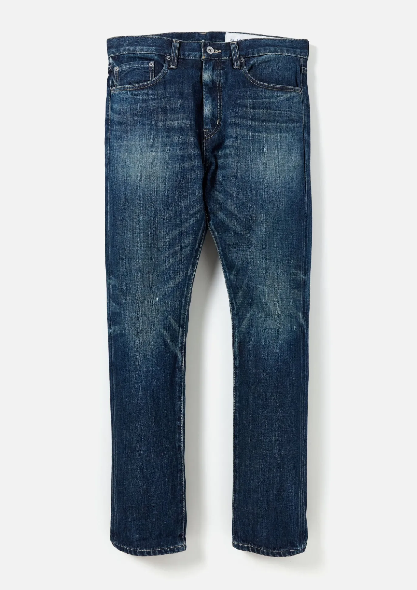 Washed Denim Dp Narrow Pants