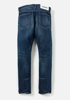 Washed Denim Dp Narrow Pants