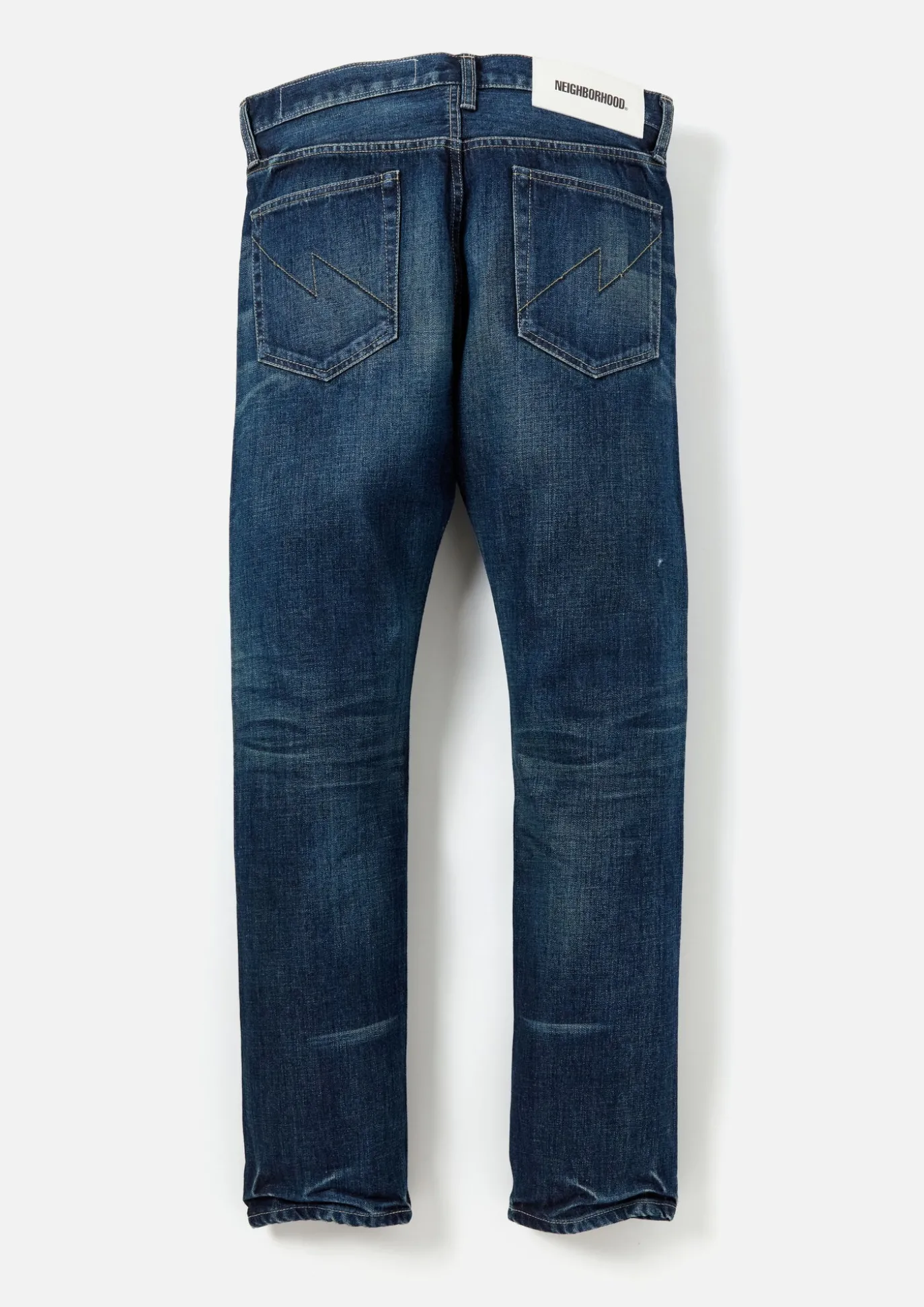 Washed Denim Dp Narrow Pants