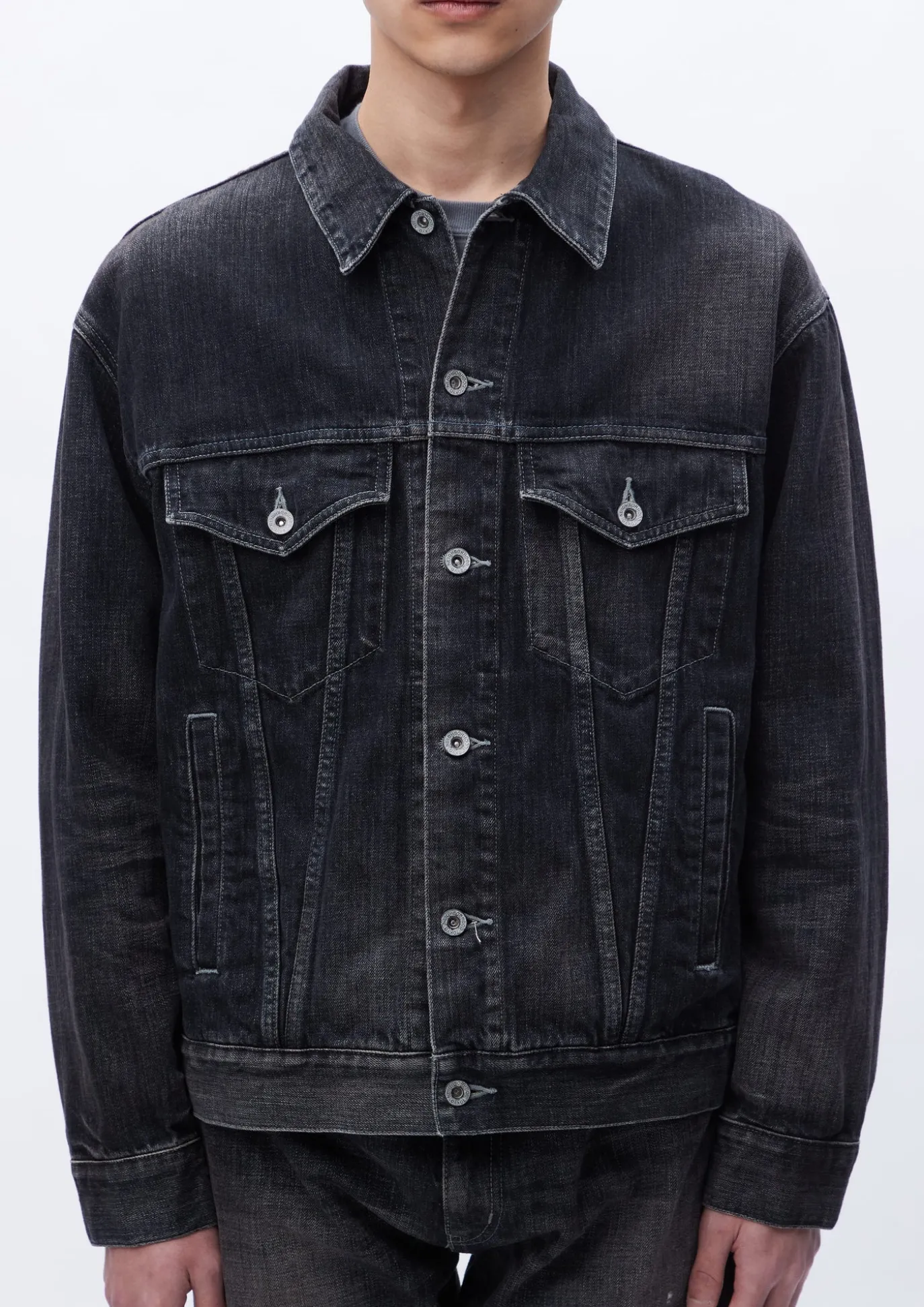 Washed Denim Type-4 Jacket