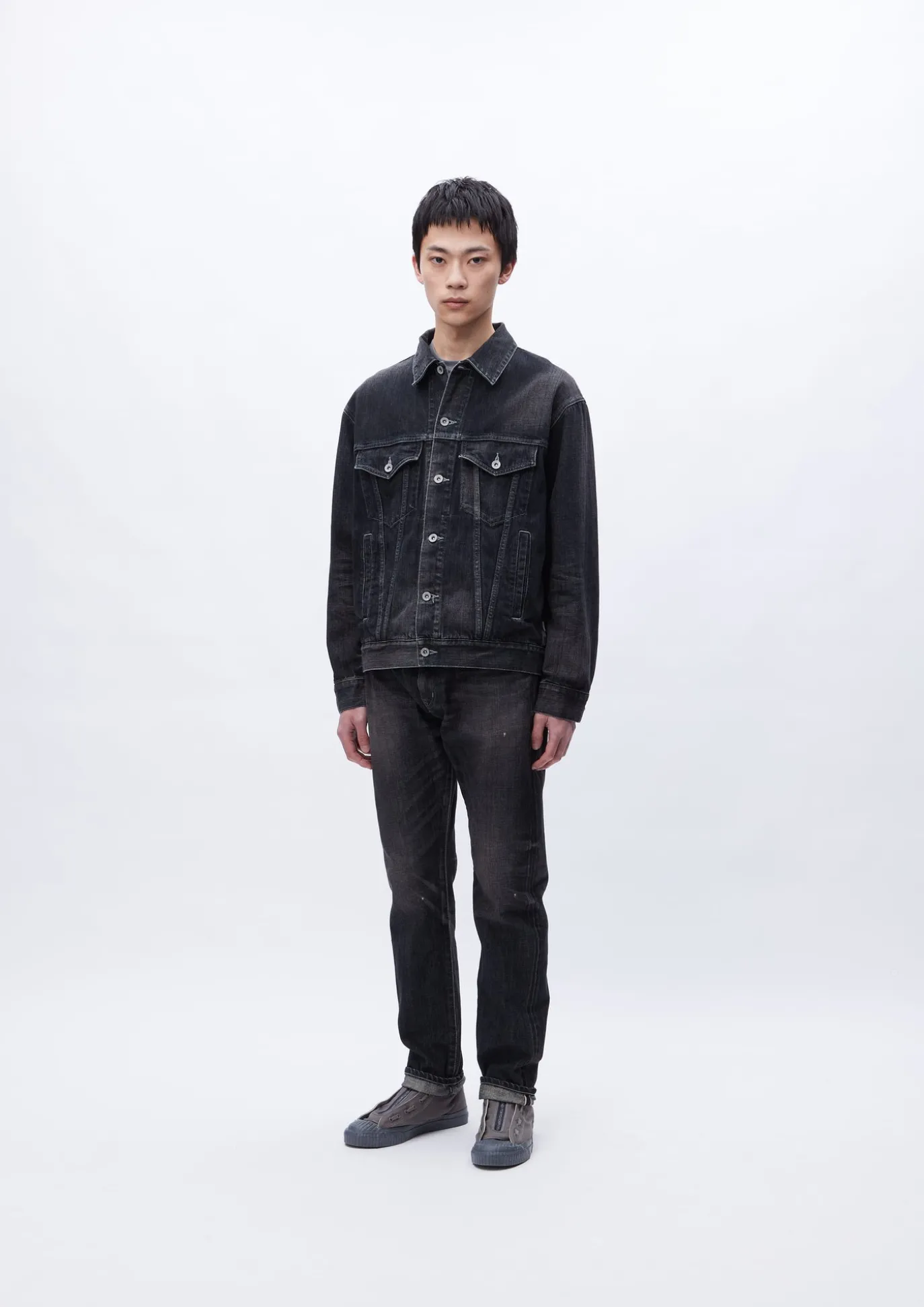 Washed Denim Type-4 Jacket